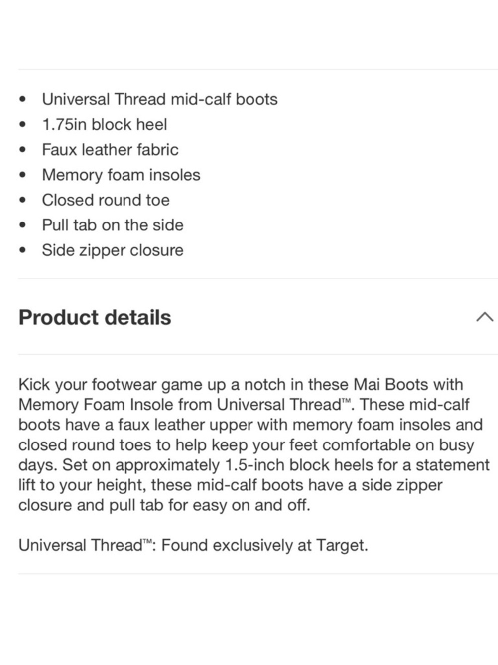 Universal Thread Tan “Mai” Tall Boots - Picture 5 of 5